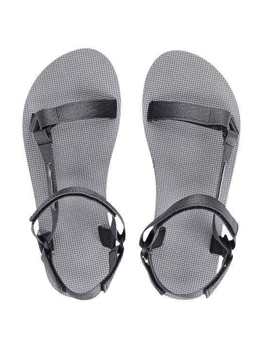 4F Women's Flat Sandals in Black Color