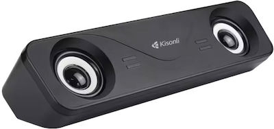 Kisonli Kisonli i-610 2.0 Speakers 3W Black