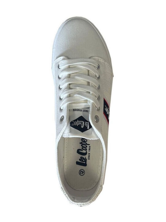 Lee Cooper Ανδρικά Sneakers Λευκά