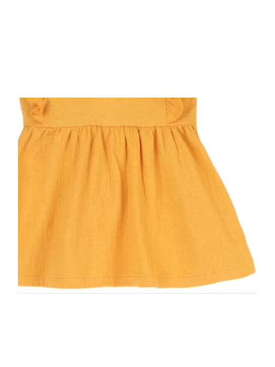 Kinderkleid Kurzärmelig Orange