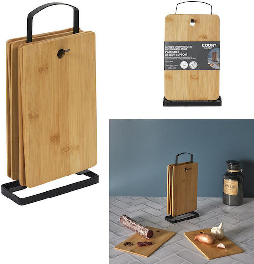 Cook Concept Σετ Επιφάνεια Κοπής από Μπαμπού 16x30cm Cook Concept Σετ Επιφάνεια Κοπής από Μπαμπού 16x30cm