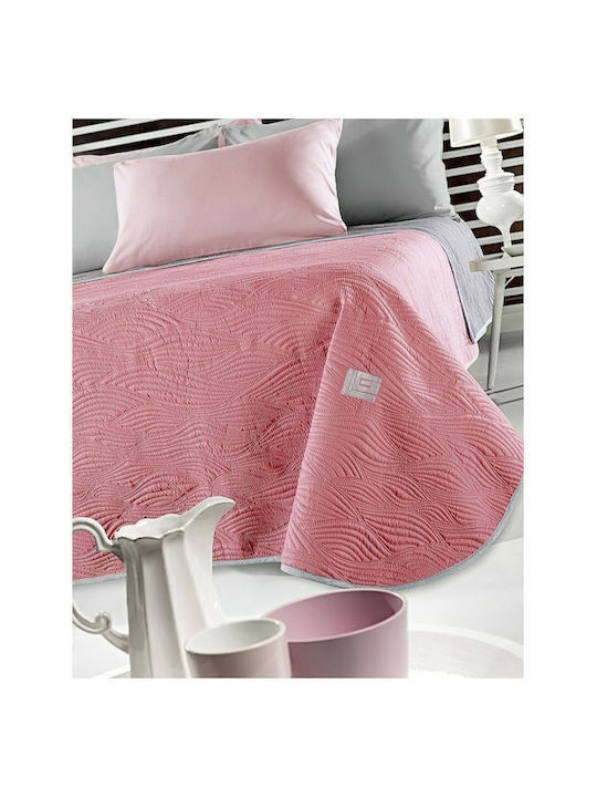 Guy Laroche Stream Κουβερλί Υπέρδιπλο Mellow-silver 230x250cm