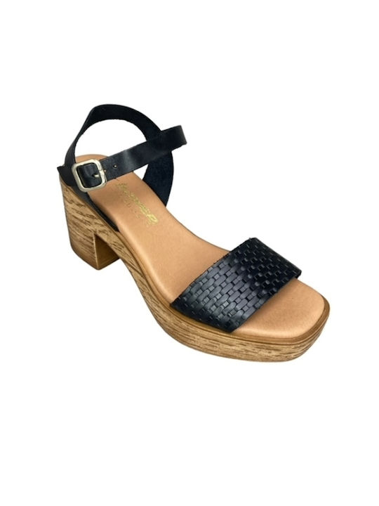 Boxer Anatomic Women's Sandals Black