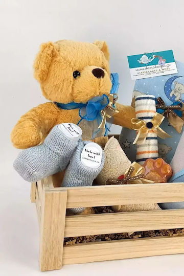 Dama Koupa Set Cadou pentru Bebeluși Handmade pentru Băiat