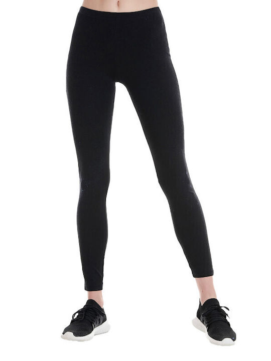 Pegasus Bio Frauen Lang Leggings Schwarz