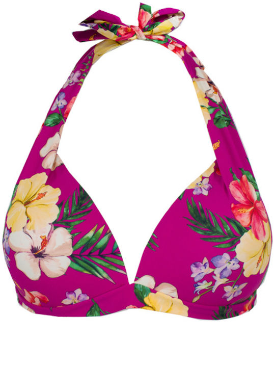 Bonito Bikini-Set Blumen Fuchsia