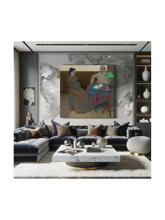 Married Gemälde auf Leinwand 120x120cm