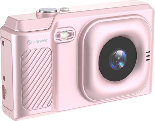 Denver DCA-4818 Compact Φωτογραφική Μηχανή 5MP με Οθόνη 2.8" και Ανάλυση Video Full HD (1080p) Ροζ