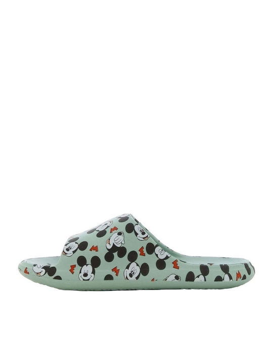 Kinder Flip Flops Mickey Grün Mouse