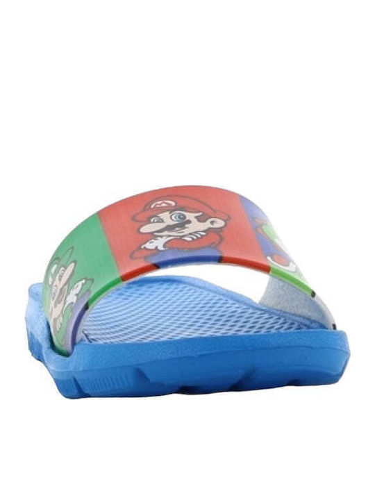 Kids' Sandals Blue Super Mario