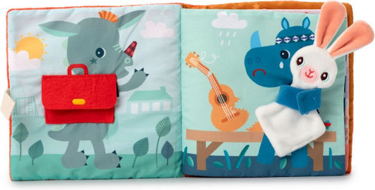 Lilliputiens Activity Book Stella made of Fabric for 12++ Months