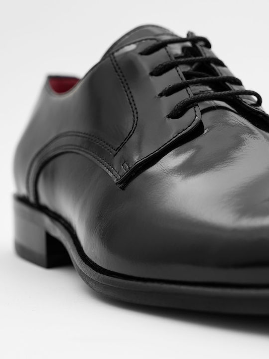 Leder Herrenschuhe Schwarz