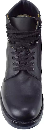 Militärische Halb-Stiefel Schwarz