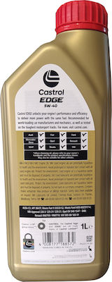 Castrol Edge Titanium FST Car Lubricant 5W-40 C3 1lt