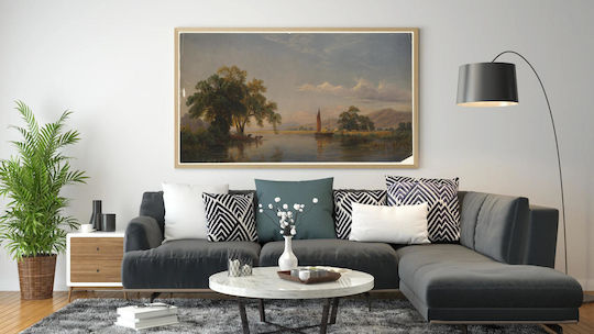 Santa Clara Valley, Cal Gemälde auf Leinwand 100x150cm