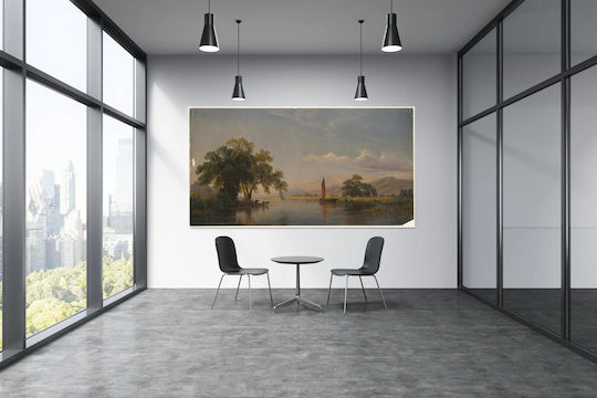Santa Clara Valley, Cal Gemälde auf Leinwand 100x150cm