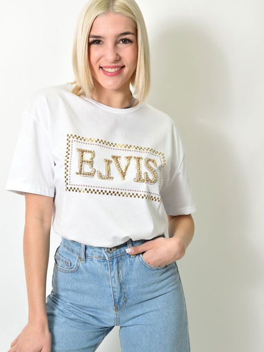 Γυναικείο T-shirt Λευκό