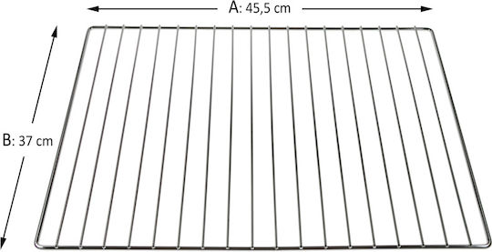 74100113 Ersatz-Backofengitter Kompatibel mit Bosch / Siemens / Pitsos 45.5x37cm