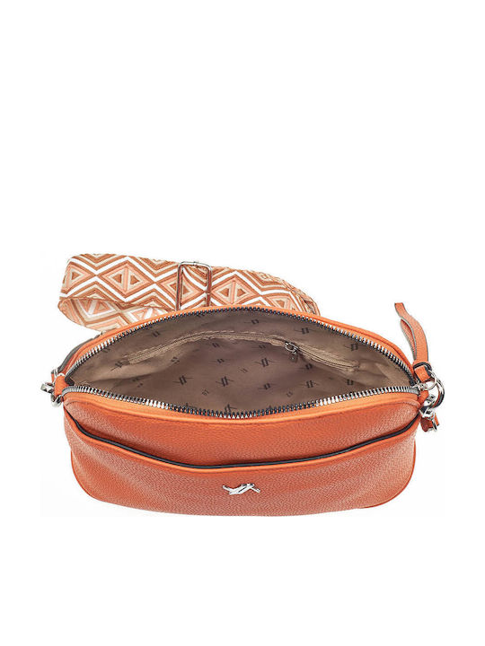 Geantă de damă Crossbody Portocalie