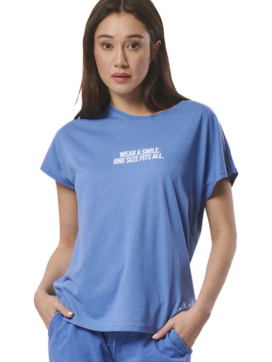 Дамски Спортен T-shirt Син