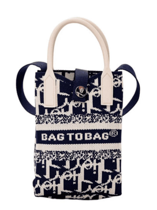 Bag to Bag Γυναικεία Τσάντα Χειρός Μπλε