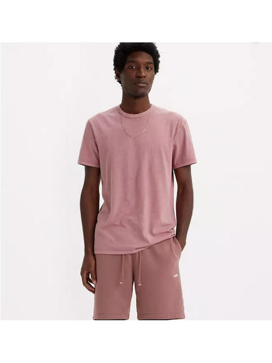 Levi's Men's Athletic T-shirt Short Sleeve Pink