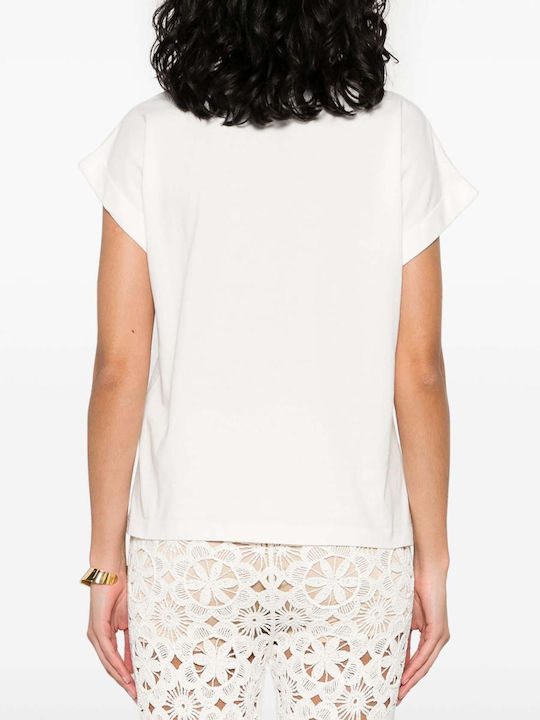 Twinset Γυναικείο T-shirt Λευκό