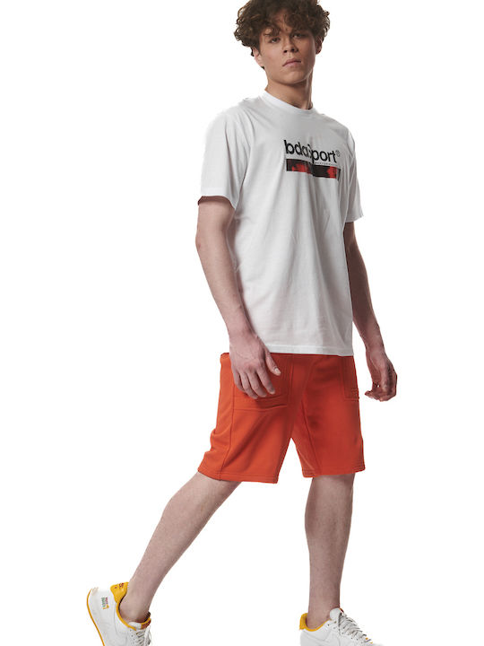 Body Action Essential Branded Тениска Бял