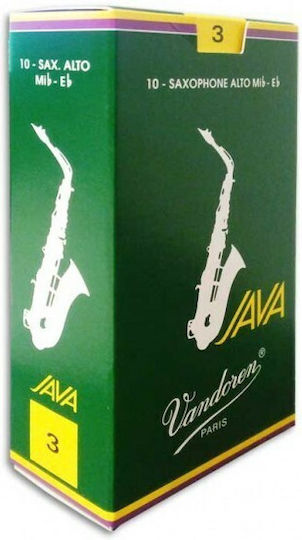 Vandoren Alto Sax JAVA Reeds Strength 3 Reed 1buc