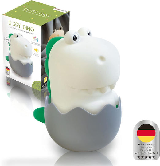 Mega Light Kids Decorative Lamp White 11.5εκ.