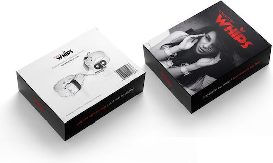 Handcuffs-whips Lacquer Women's Handcuffs On Hand Silver