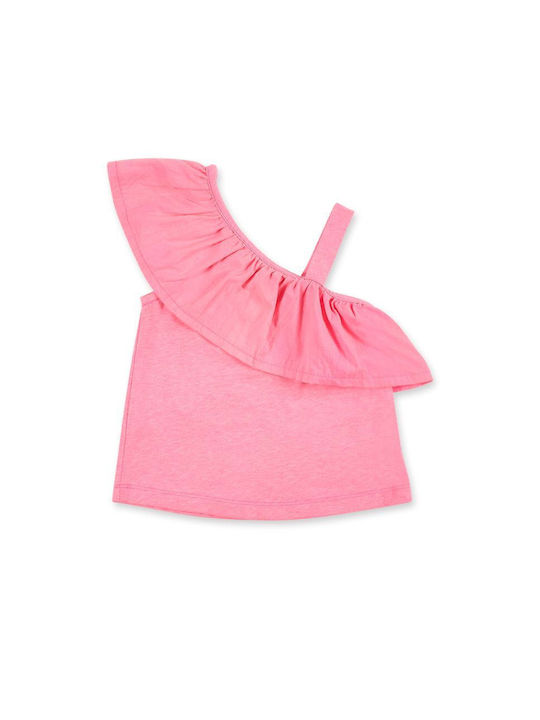 Nath Kids Crop Top pentru copii Fără mâneci Fuchsia