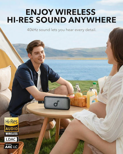 Anker Soundcore Motion 300 Wasserdicht Bluetooth-Lautsprecher 30W mit Akkulaufzeit bis zu 13 Stunden Schwarz