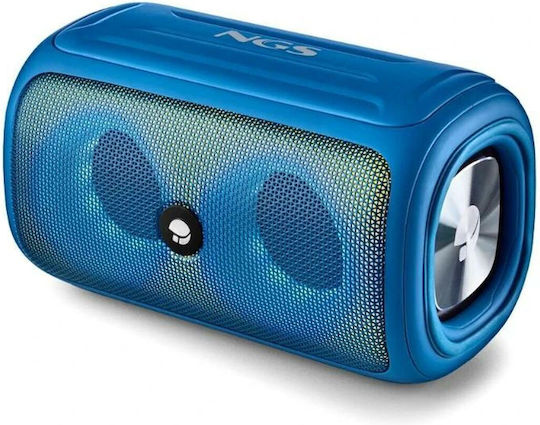 NGS Roller Beast Bluetooth-Lautsprecher 16W mit Radio und Akkulaufzeit bis zu 7 Stunden Blau