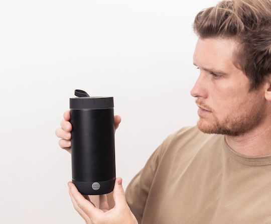 Pure Planet Waterproof Bluetooth Speaker 20W with Battery Life up to 15 hours Black