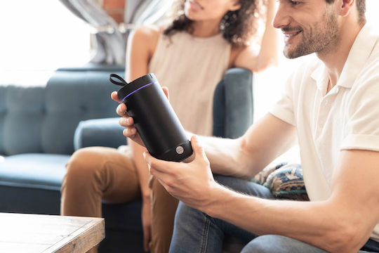 Pure Planet Waterproof Bluetooth Speaker 20W with Battery Life up to 15 hours Black