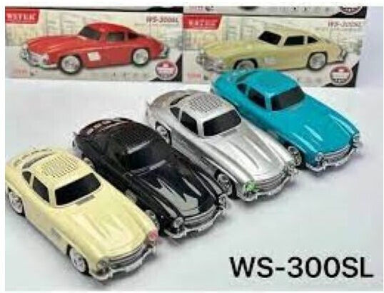 WSTER Ws-300sl Ηχείο Bluetooth 10W με Ραδιόφωνο Ασημί