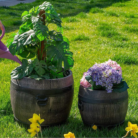 Viosarp Plant Pot Plastic Gray