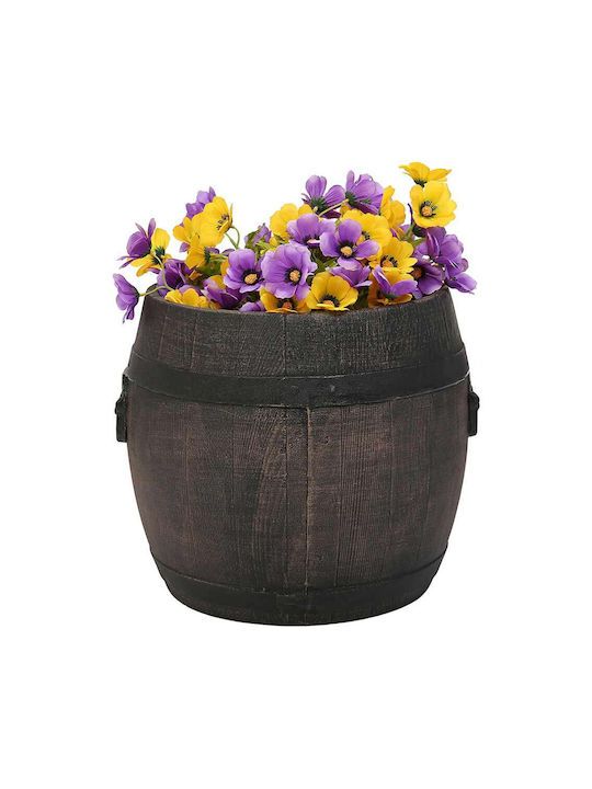 Viosarp Planter Plastic Gray 33x33cm.
