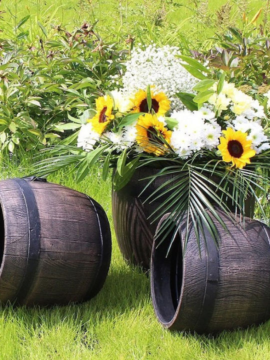 Viosarp Planter Plastic Gray 33x33cm.