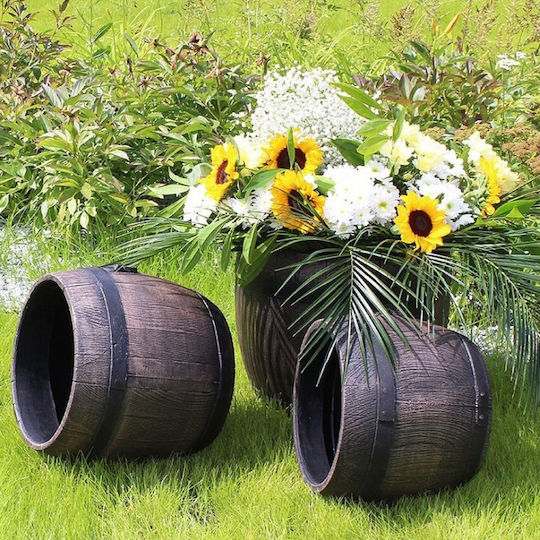 Viosarp Planter Plastic Gray 45x45cm.
