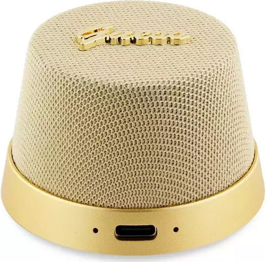 Guwsc3alsmp Bluetooth-Lautsprecher 3W mit Akkulaufzeit bis zu 2 Stunden Gold