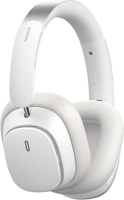 Baseus Bowie H1 Pro Wireless/Wired Over Ear Headphones with 80 hours of Operation Moon White A00050601213-00