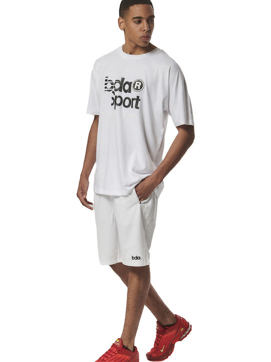 Essential Sport Αθλητική Ανδρική Βερμούδα White