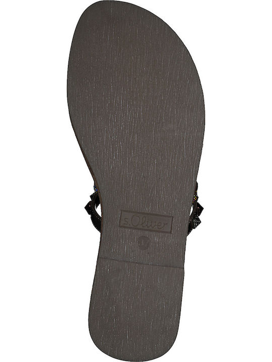 Damen Flache Sandalen Rosa Gold