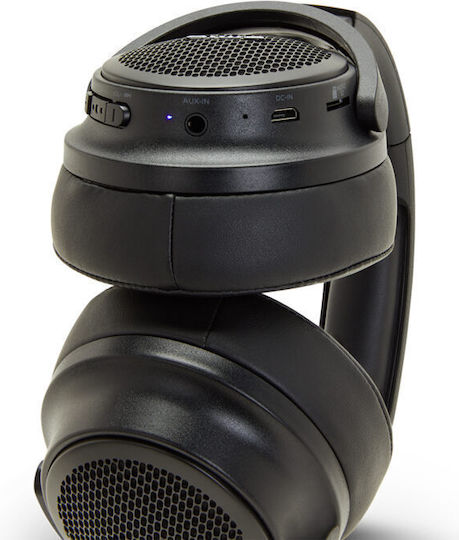 Aiwa HST-250BT Wireless / Wired Over Ear Headphones with 13 hours of Operation Black