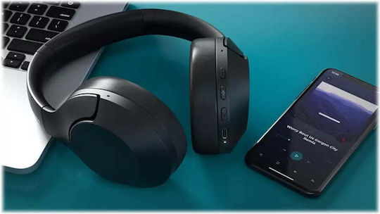 Philips TAH8506BK Fără fir / Cu fir Over Ear Căști cu 60 ore de Funcționare Negre