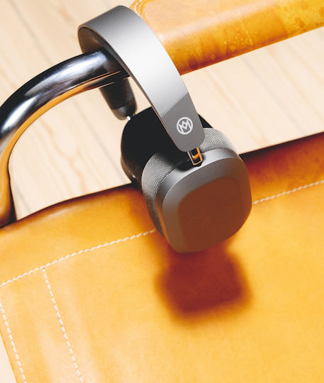 Mondo M1005 Wireless / Wired Over Ear Headphones with 45 hours of Operation and Quick Charge Gray