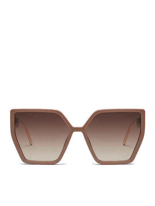 Quay Australia Sunglasses Brown with Acetate Frame & Brown Lens Quay Australia Sunglasses Brown with Acetate Frame & Brown Lens