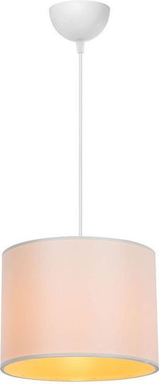 Pakketo Pwl-1115 Pendant Light Beige with Socket E27 22x22x60cm
